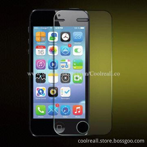 Factory Price Tempered Glass Screen Protector for iPhone 5, 5S, 4, 4S, 5C, 0.2-0.33mm Thickness